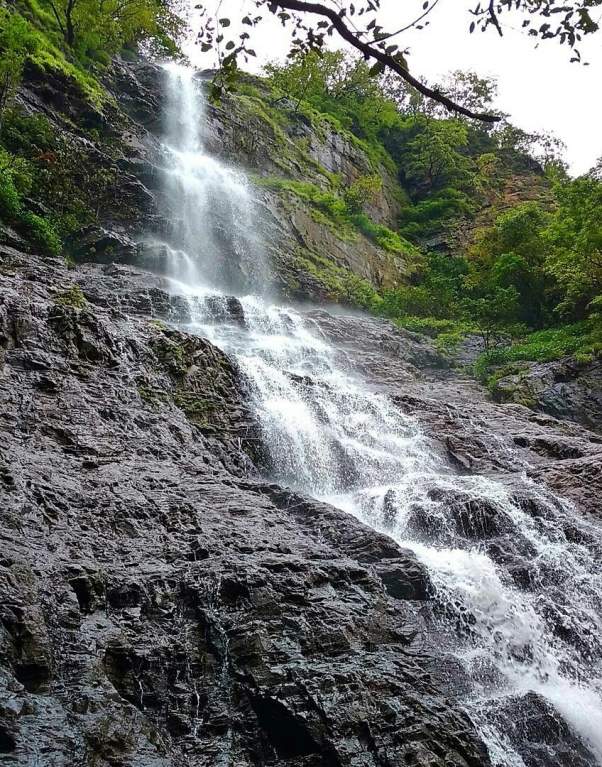 Hivrem Waterfalls in Goa, India. photo: instagram/a__tool