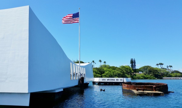 Keaiwa Heiau State Park: Pearl Harbor with USS Arizona Memorial is near this Hawaii state park on Oahu
