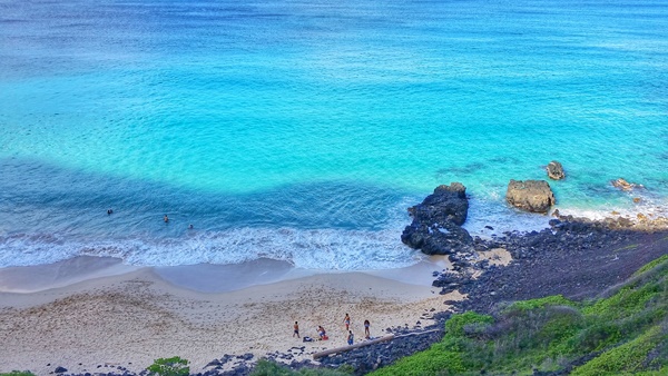 Beaches near Makapuu Lighthouse Trail: Makapuu Beach, Oahu, Hawaii