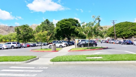 Diamond Head parking lot full: How to get to Diamond Head Hike driving, Oahu, Hawaii